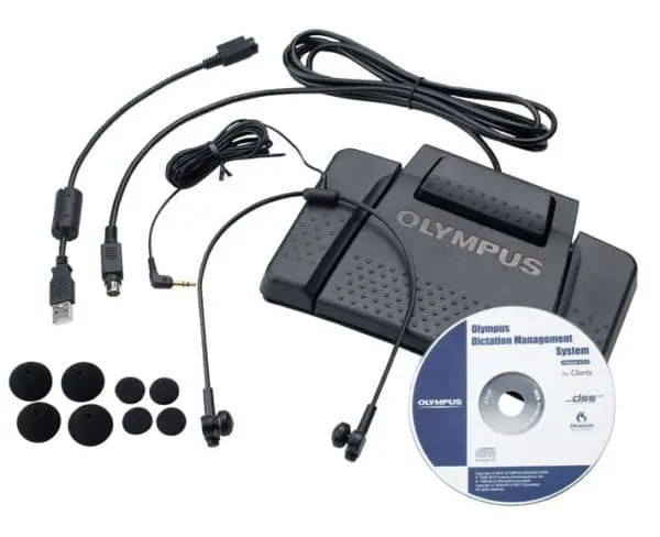 Kit de transcription Olympus AS-9000 avec pédale et casque