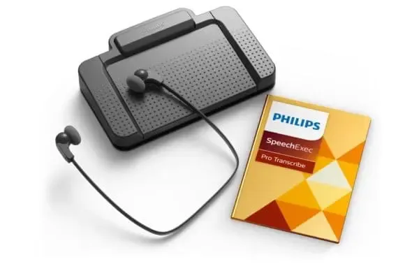 Kit de transcription Philips LFH 7277 avec pédale de commande
